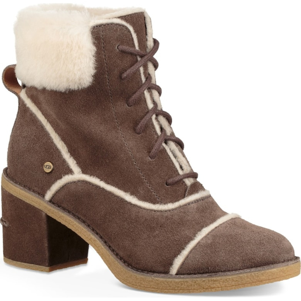 UGG Esterly Lace Up Boots - Mysterious